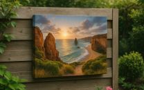 Foto op canvas buiten 70x50