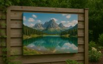 Foto op canvas buiten 100x70