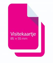 Visitekaartjes 55x85 mm