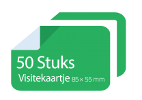 50 stuks visitekaartjes 