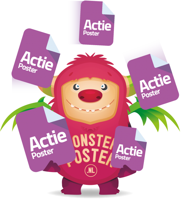 Geen anders Verlichten ACTIE! 10x A1 posters voor maar €115,- | Monsterposter.nl